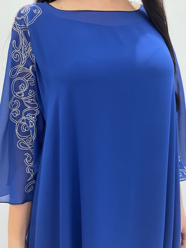 Chiffon Machine Embroidery